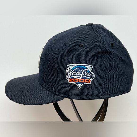 New York Yankees 2000 Subway Series World Series New Era 59FIFTY SZ 7 Hat USA - Picture 2 of 7